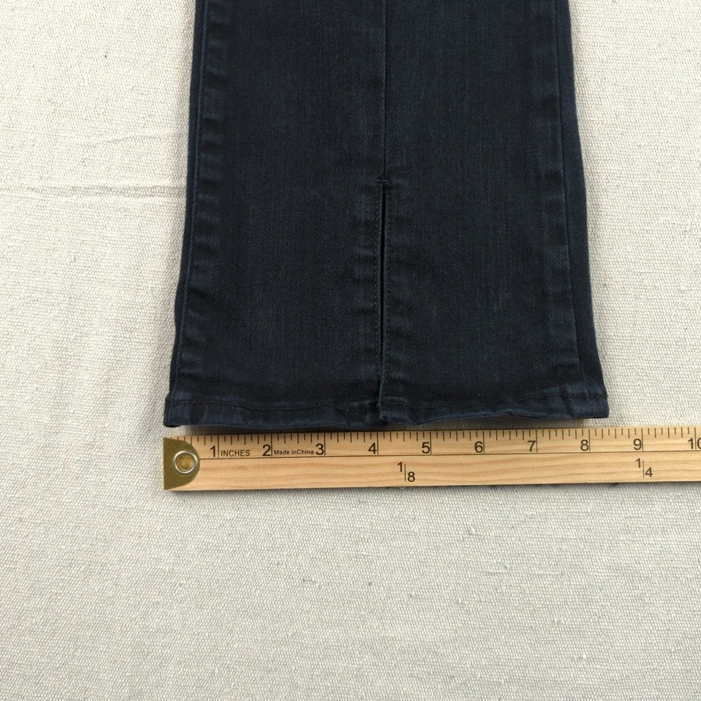American Eagle Jeans Womens 12 Black‎ High Rise Skinny Kick Boot Cut Stretch